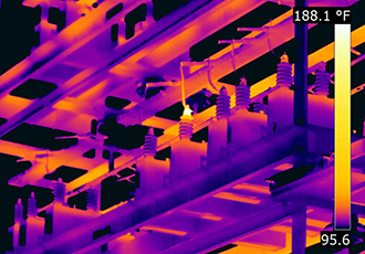 Substation saves substantial costs from a chance thermal scan